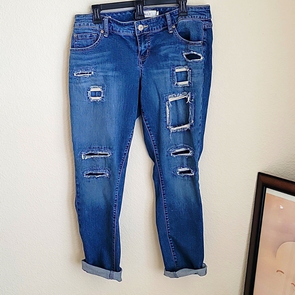 Torrid Ripped Boyfriend Jeans